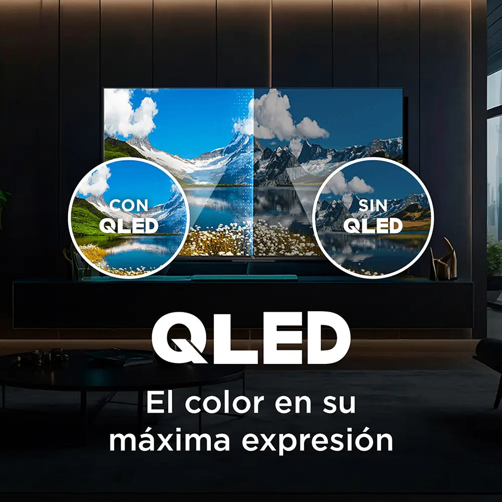 Pantalla TCL 65 Pulgadas Class Q 4k HDR QLED Smart Google TV
