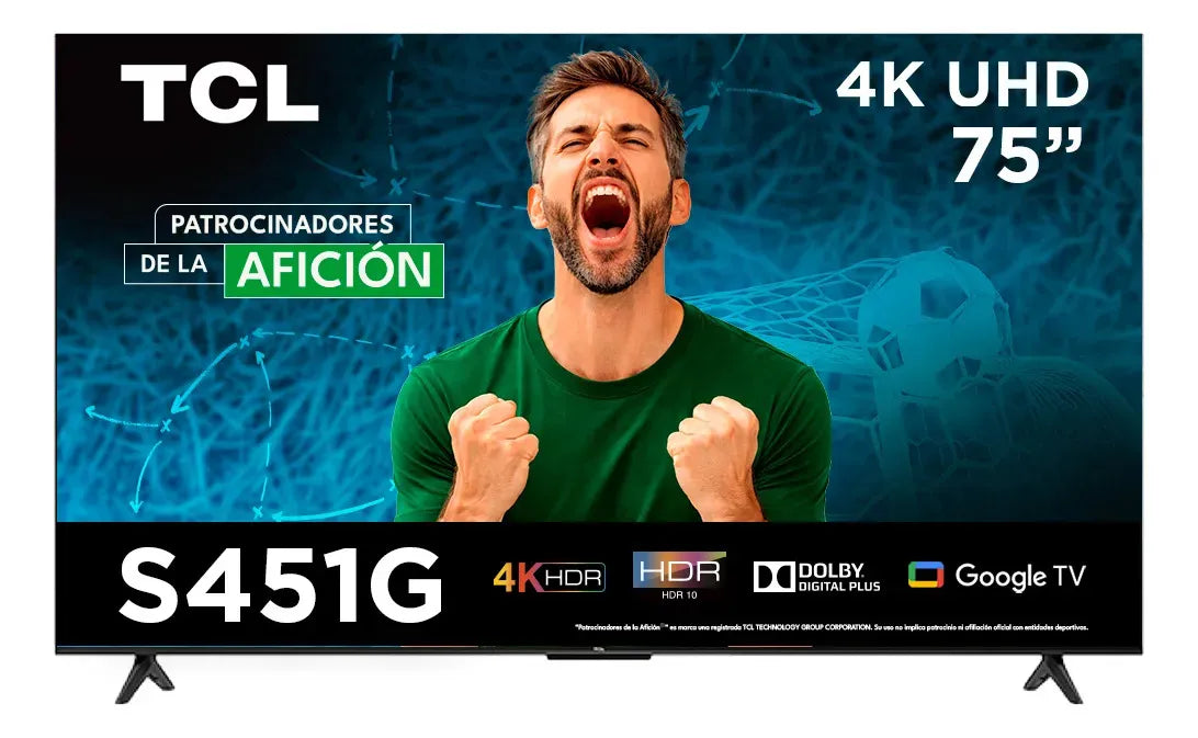 Smart TV 75 pulgadas TCL Class 4K LED Ultra HD ROKU TV WIFI HDMI