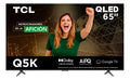 Pantalla TCL 65 Pulgadas Class Q 4k HDR QLED Smart Google TV